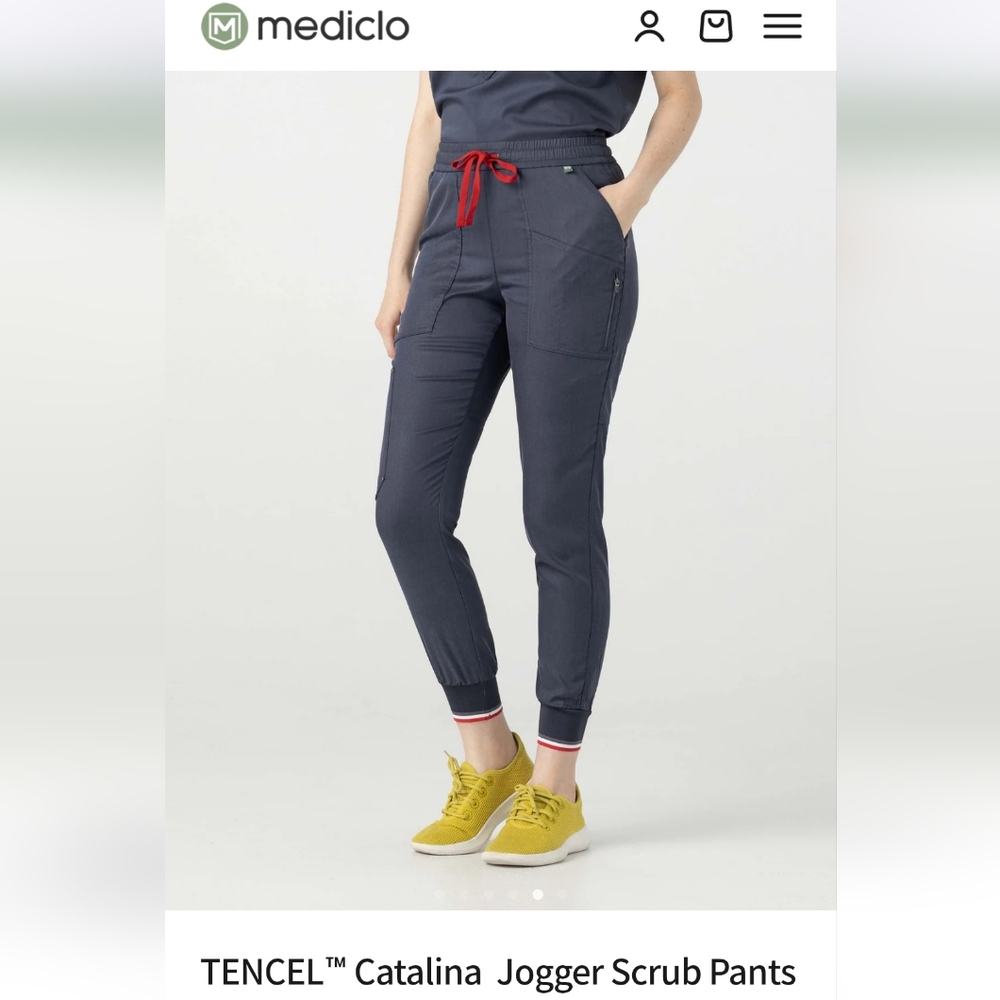 Mediclo Moonlight Navy Catalina Jogger Scrub XSP